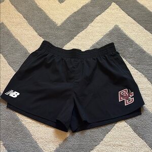 Women’s New Balance Boston College Athletic Shorts with Inner Liner